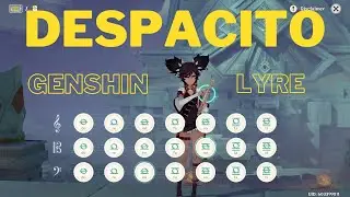 Despacito on Genshin Lyre