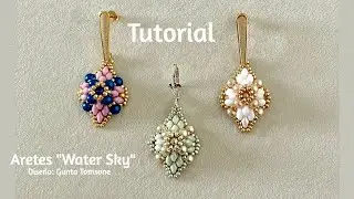 Aretes Cielo de Agua (Water Sky)