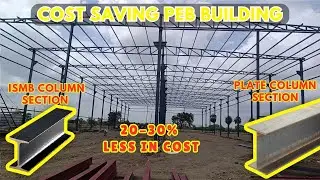 PEB Building With ISMB Section Cost Effective Building Method
