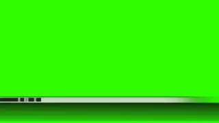 Intro Effect gray banner - green screen effects - free use