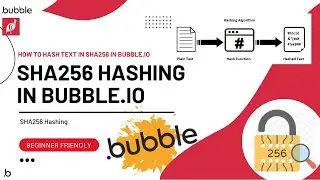 How to Hash Text in SHA256 in Bubble.io | Easy Method
