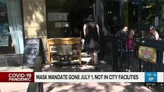 Masks gone July 1, not in city facilities
