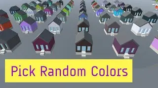 Random Colors And Materials In Unity (Procedural Generation Basics Tutorial)