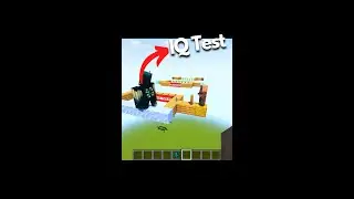 Warden iq test #shorts  #minecraft #warden  #challenge   #minecraftchallenge #minecraftmods
