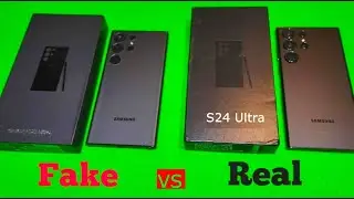 S24 Ultra - Fake VS real comparison Test
