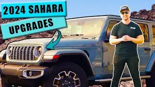 The 2024 Jeep Wrangler Sahara Upgrades are AWESOME