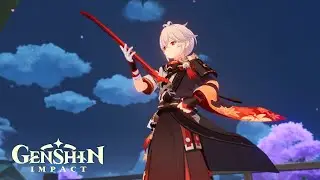 Kazuha Reforge the Isshin Blade | Kaedehara Kazuha Story Quest | Genshin Impact Cutscene