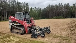Using The Rukus Rake To Clean Up A New Horse Pasture