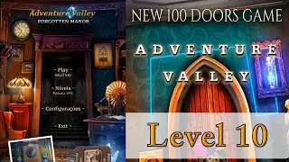 100 DOORS ADVENTURE PUZZLE - LEVEL 10 | ADVENTURE VALLEY - ENIGMA 100 PORTAS - LEVEL 10