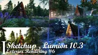 Sketchup V ray Lumion - Exterior Render #6