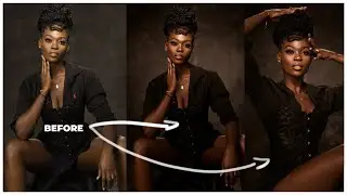 STUDIO PORTRAIT RETOUCHING OVERVIEW IN ADOBE PHOTOSHOP 2021 | Phloshop