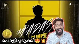 LEO - Badass Glimpse Reaction 💥🔥 | Thalapathy Vijay | Lokesh Kangaraj | Anirudh Ravichander