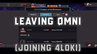 Leaving My MCOC Home After 3 Years