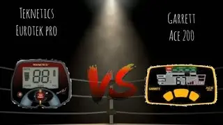 Teknetics Eurotek Pro VS Garrett Ace 200