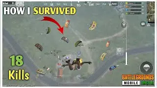 😳HOW I SURVIVED - 18 kills Solo vs Squad intense gameplay🔥 - Pubg mobile lite