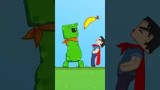 Banana 🍌 - Creeper gets Hungry! 