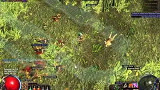 Path Of Exile Map Bosses - Tropical Island lvl 66