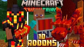 Top 10 MEJORES ADDONS para Minecraft BEDROCK 1.21+