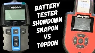 $47 TOPDON BT100 VS $600 SNAP-ON BATTERY TESTER SHOWDOWN