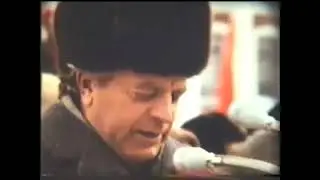 Празднование 100-летия Морозовской  стачки и открытие памятника в Орехово-Зуево 1985год.