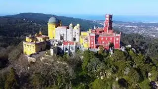 4K Cinematic Drone Video | DJI Mini 2 | Pena Palace - Portugal
