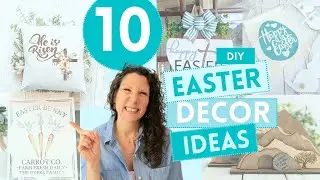 10 DIY Easter Home Decor Ideas & FREEBIES