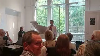 Paris,  evening in honor of the Hero of Ukraine, opera singer Vasyl Slipak.