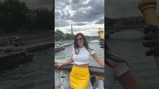 Always happy to be in Paris. #shorts #eiffeltower #paris
