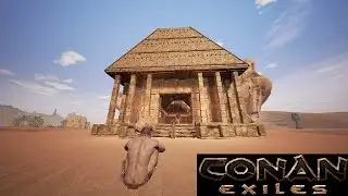 Conan Exiles - Building a temple (Timelapse)