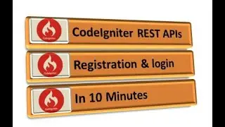 How to create CodeIgniter Register & login Api 