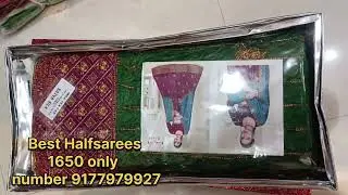 best Halfsarees festival special Halfsarees for women and girls . number 9177979927 free shipping