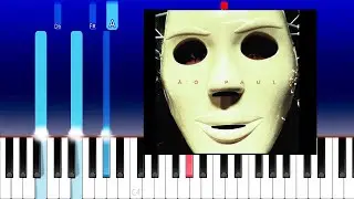 The Weeknd - Sao Paulo feat. Anitta (Piano Tutorial)
