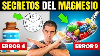 ¡10 ERRORES MAGNESIO!⚠️❌[REVELADO Cómo tomar MAGNESIO CORRECTAMENTE]✅