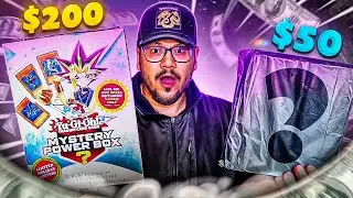 $50 vs $200 Yugioh Mystery Box!