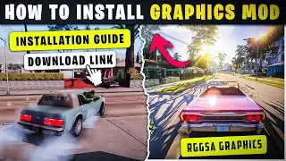 🔥How To Install Realistic Graphics Mod In GTA San Andreas ✅ | RGSSA Graphics Mod (Low End PC)