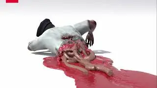 ZOMBIE - TYFLOW PHOENIXFD  + FREE SCENE FILE INCLUDED