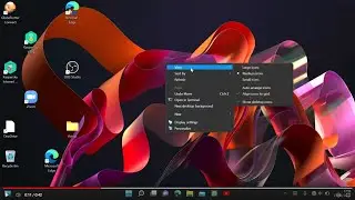 How to turn on auto icon arrangement on windows