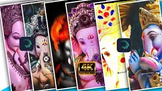 🔥 AWESOME Trending ganesh chaturthi special vedio editing in alight motion // #charancreations