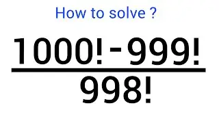 A Nice Math Problem