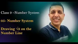 05  Class 9 Draw root 3 (√3) on number line
