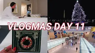 VLOGMAS DAY 11 | a magical night in Washington, D.C.!!