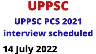 UPPSC latest news || UPPSC pcs 2021 interview date|| UPPSC interview schedule||. UPPSC daily news