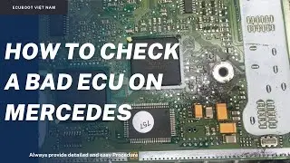 How to check a bad ECU on your Mercedes
