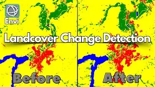 Land use / Land cover Change Detection Analysis Using Landsat Images in ENVI