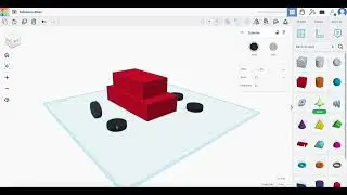 Making 3D Model Car in TinkerCad