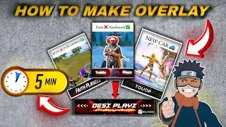 How To Make Bgmi Shorts Video Overlay In Just 5 Minutes 🔥 | Simple Editing Tutorial!