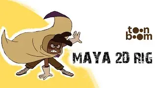 Toon Boom Harmony: Maya 2d Rig Demo