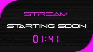 Stream Starting Soon 4K  Pink