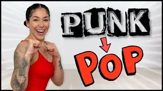 "PUNK GOES POP" KICKBOXING WORKOUT 🥊 Kick A$$ To Some Pop-Punk Songs!
