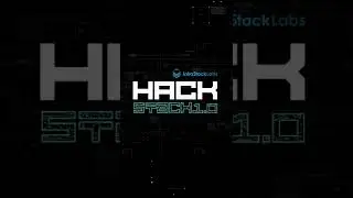 HackStack V1.0 - InfraStack-Labs, Bangalore (Trailer)